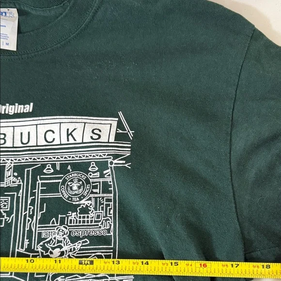 Starbucks Dark Green Seattle Tee - Picture 5 of 6